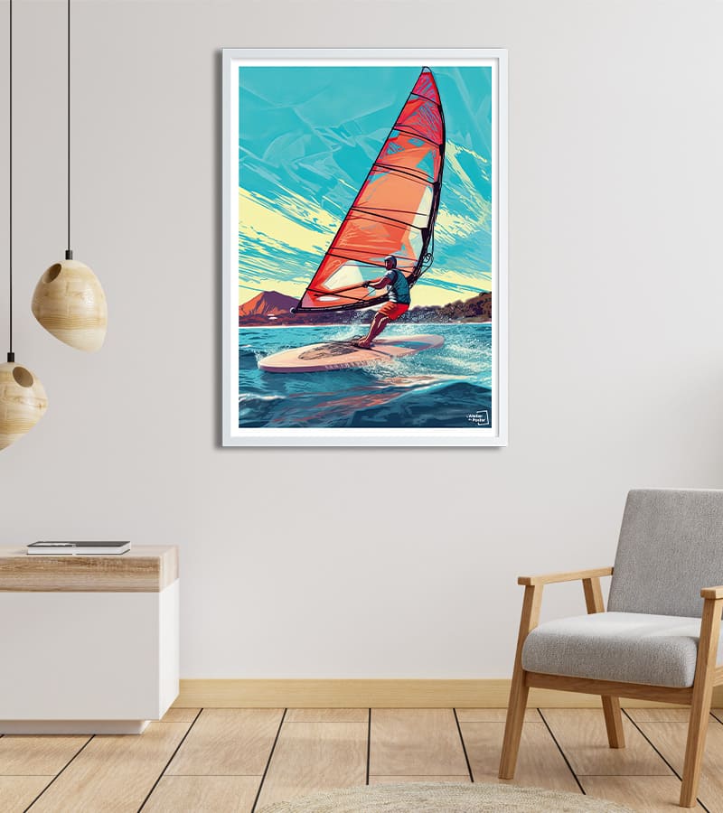 poster windsurf