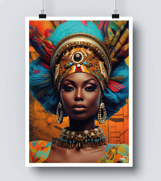 Affiche Beauté d'Afrique - Photographie