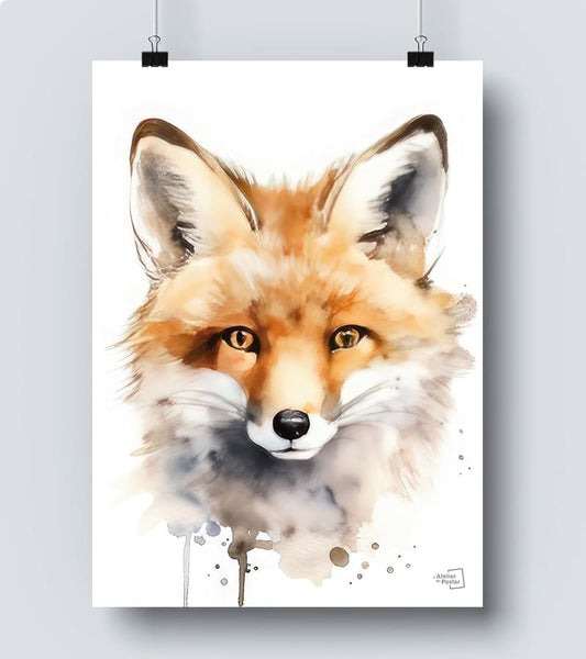 poster Renard Roux