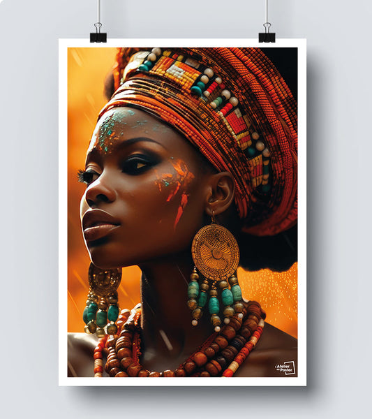 Affiche Africaine - Photographie