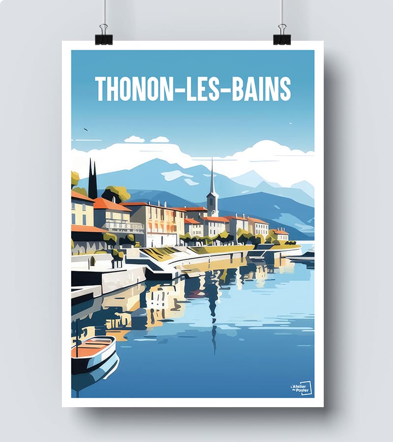 Affiche Thonon-les-Bains
