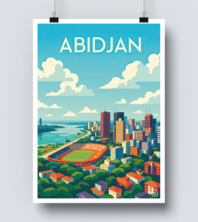 Affiche Abidjan