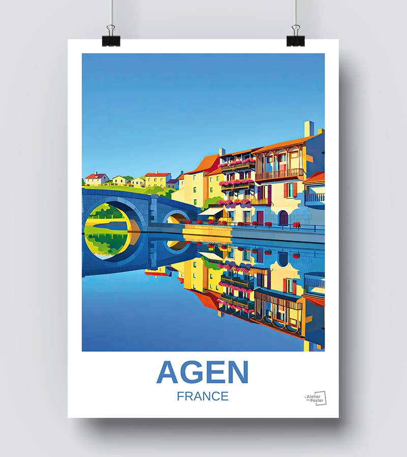 Affiche Agen