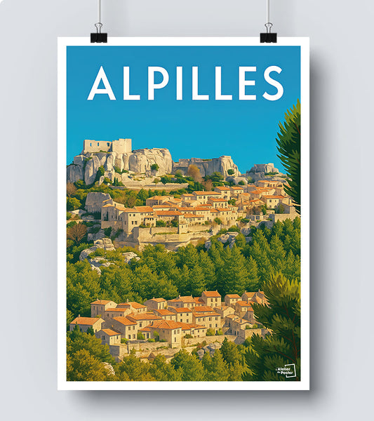Affiche Alpilles