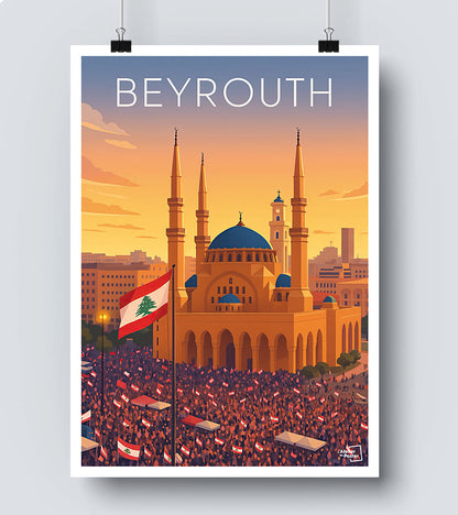 Affiche Beyrouth