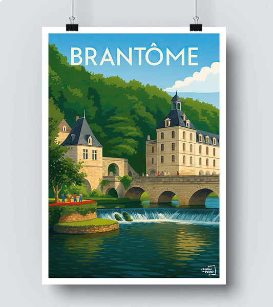 Affiche Brantôme