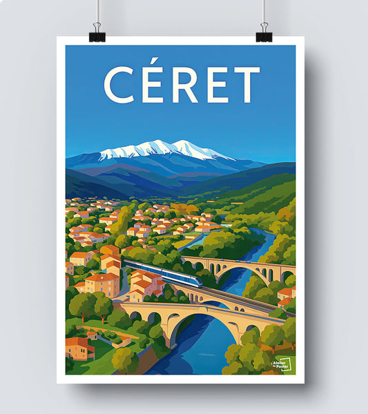 Affiche Céret
