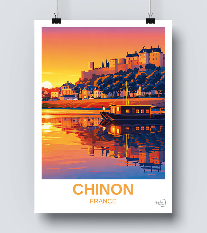 Affiche Chinon