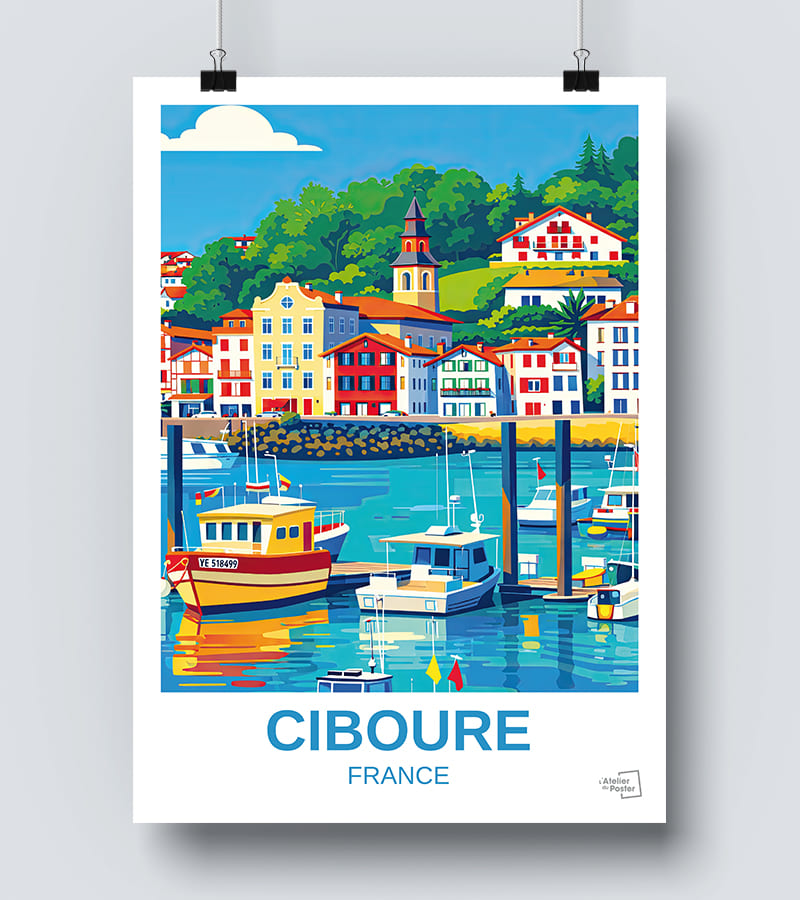 Affiche Ciboure
