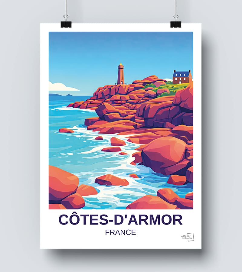 Affiche Côtes d Armor