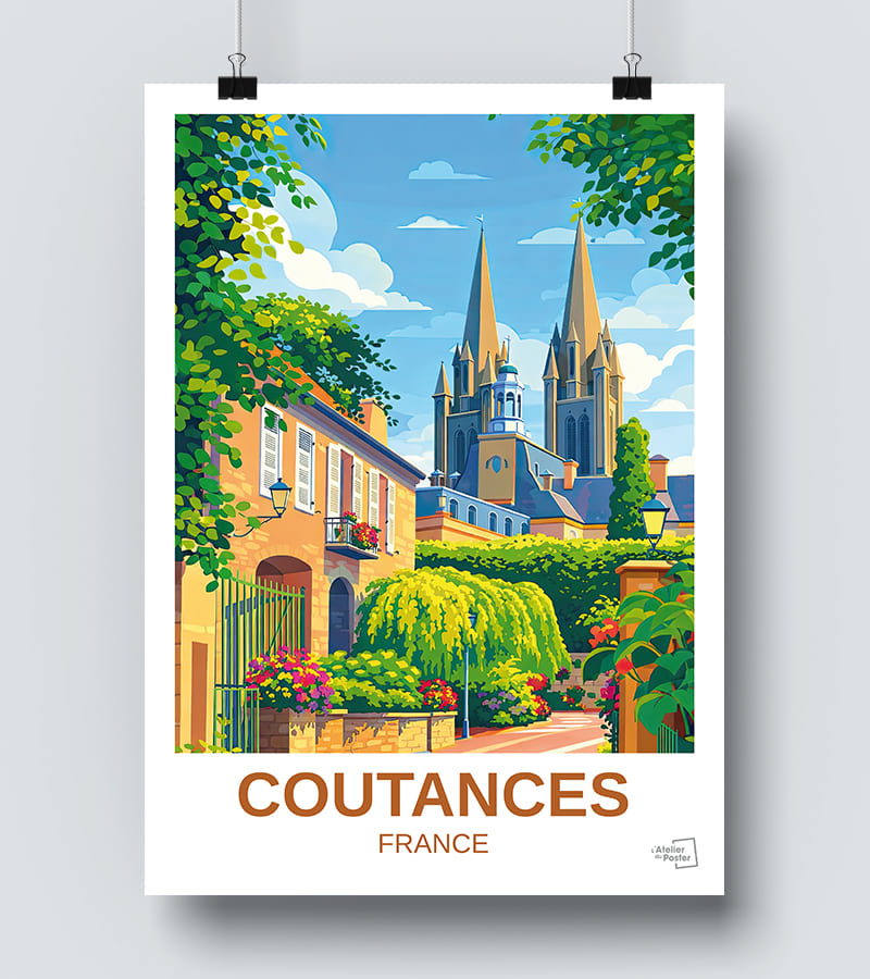 Affiche Coutances