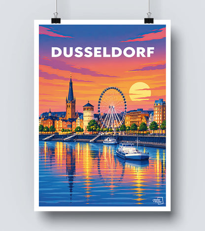 Affiche Dusseldorf