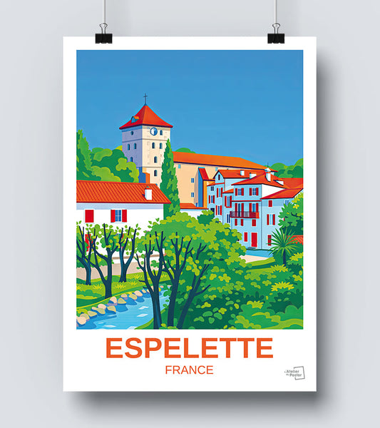 Affiche Espelette