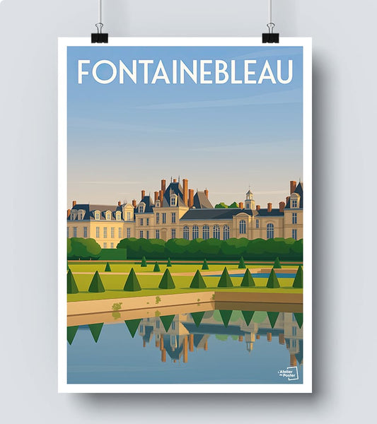 Affiche Fontainebleau