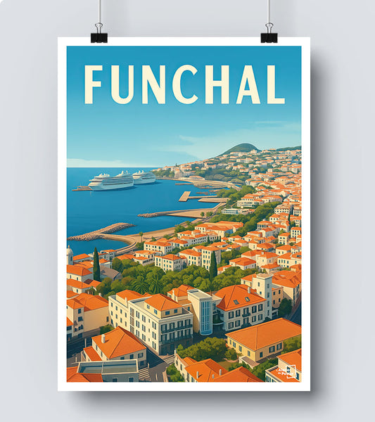 Affiche Funchal