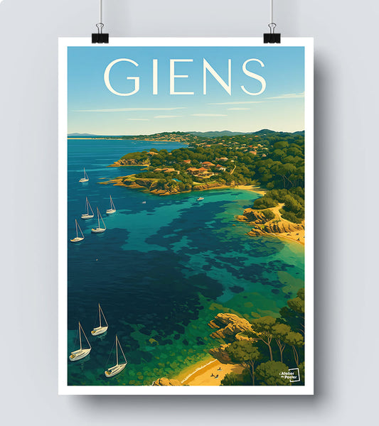 Affiche Giens