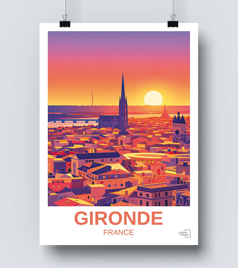 Affiche Département de la Gironde