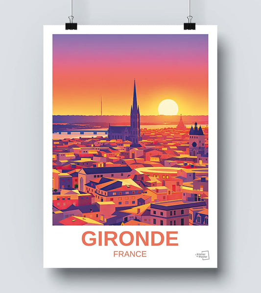 Affiche Département de la Gironde