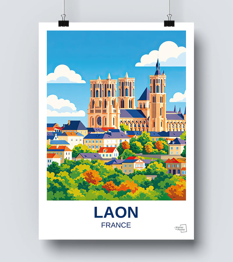 Affiche Laon