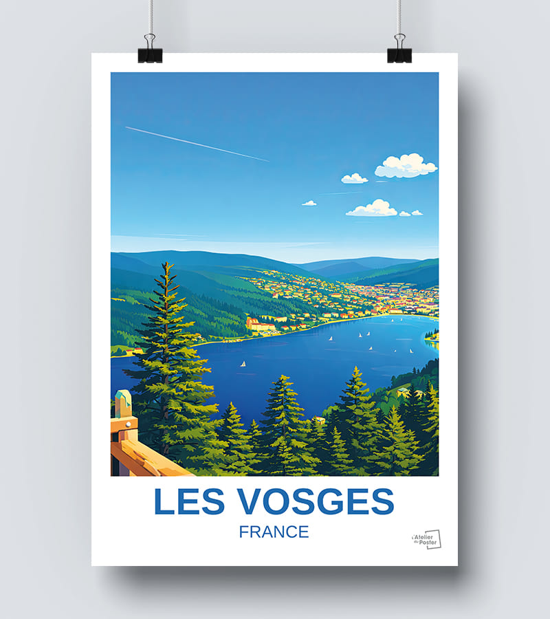Affiche Les Vosges