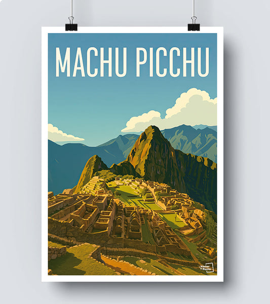 Affiche Machu Pichu