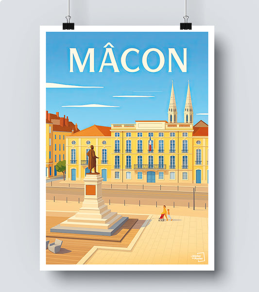 Affiche Mâcon