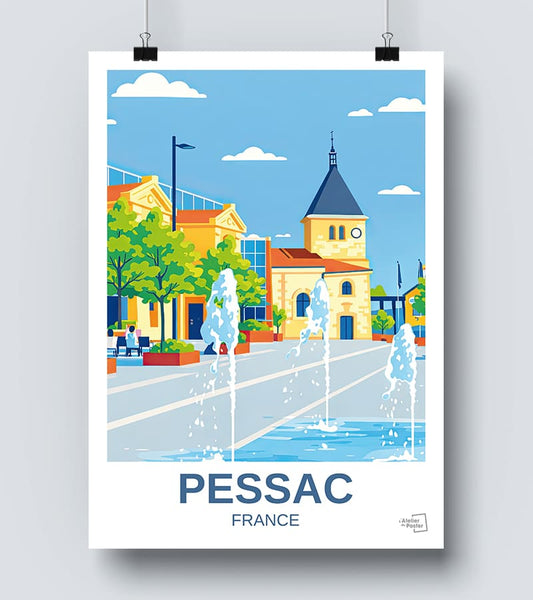 Affiche Pessac