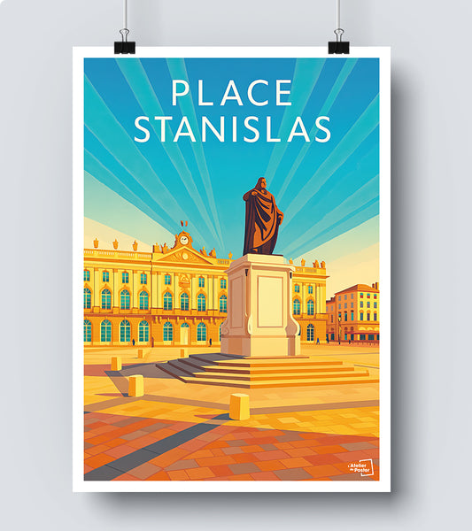 Affiche Place de Stanislas