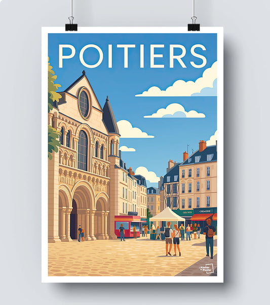 Affiche Poitiers