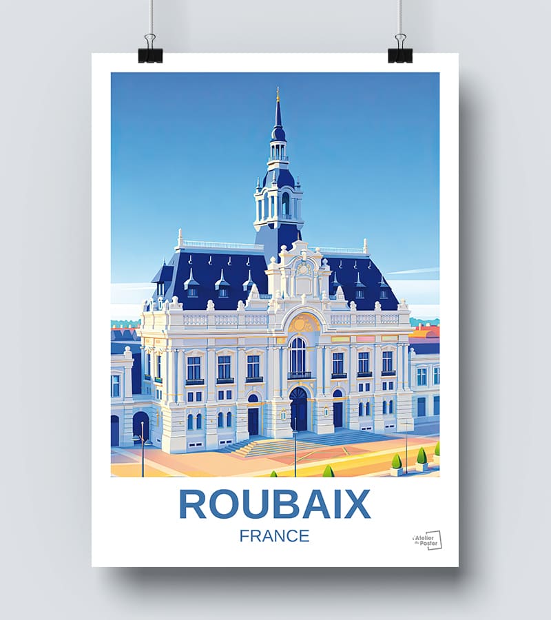 Affiche Roubaix