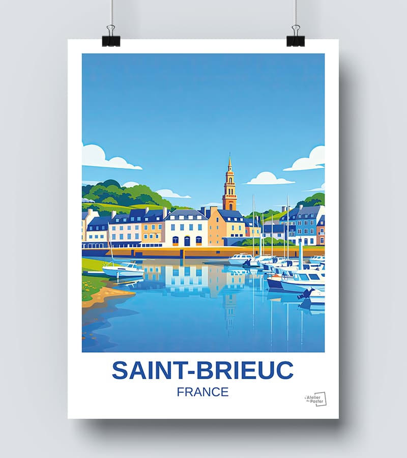 Affiche Saint Brieuc