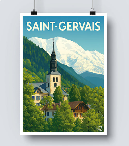 Affiche Saint Gervais