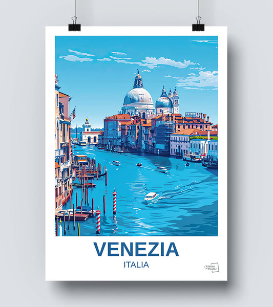 Affiche Venezia vintage