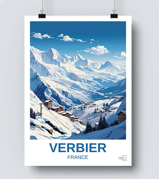 Affiche Verbier