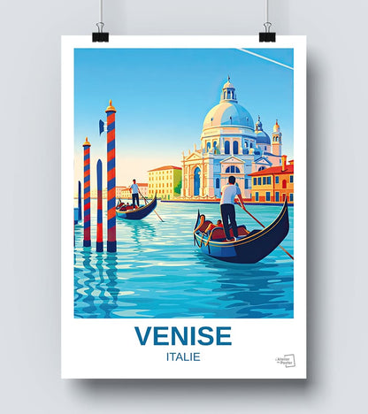 Affiche vintage Venise