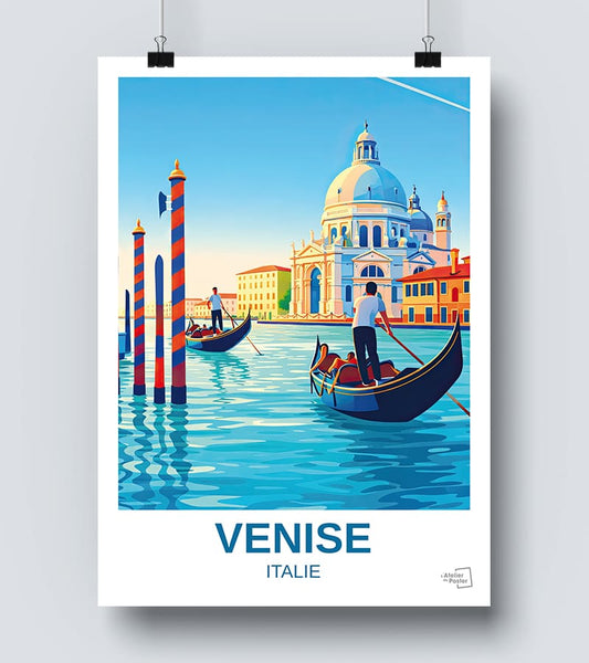 Affiche vintage Venise