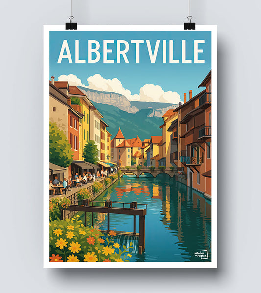 Affiche ville d Albertville