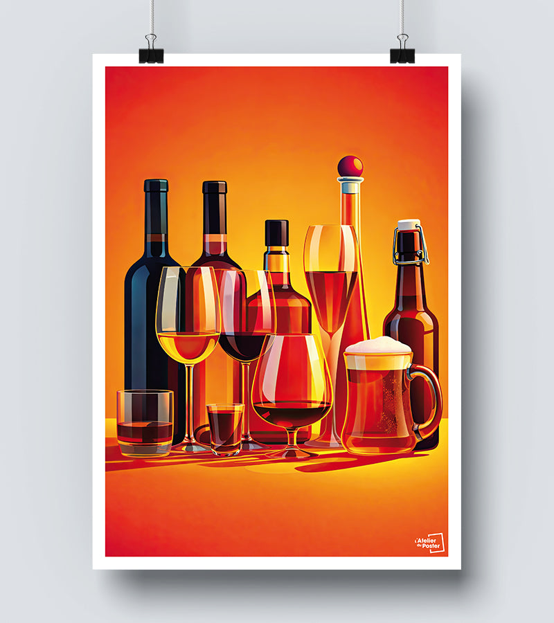 Affiche Alcool