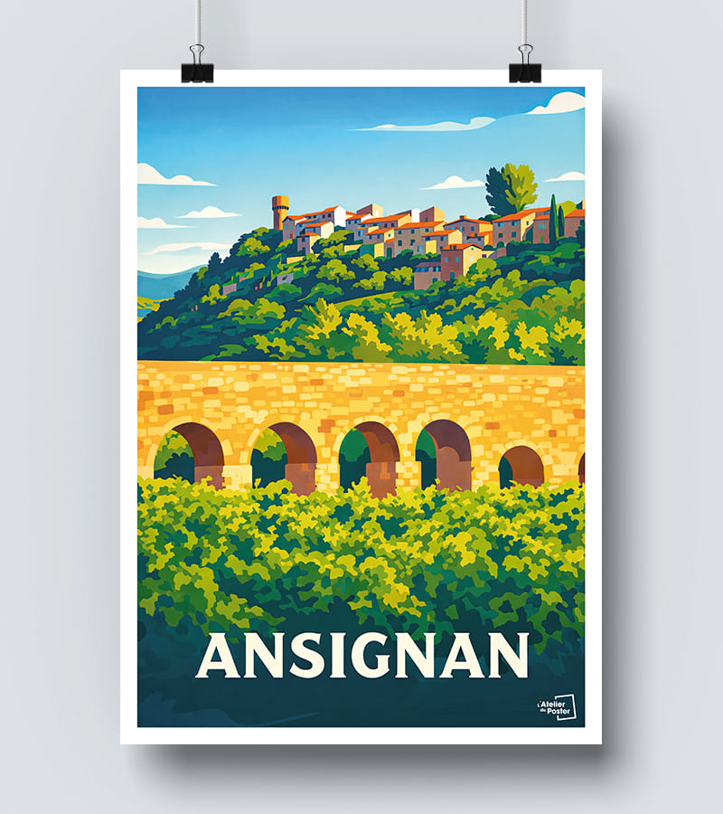 Affiche Ansignan