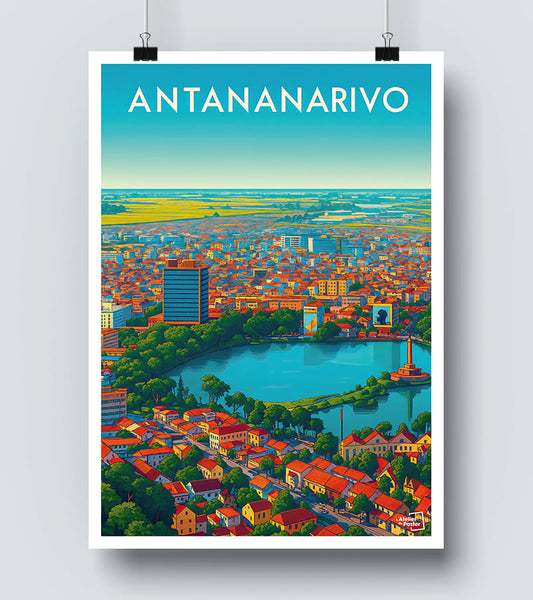 Affiche Antananarivo