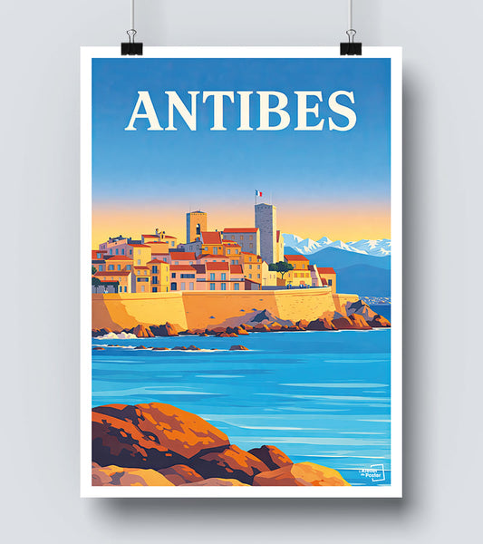 Affiche Antibes