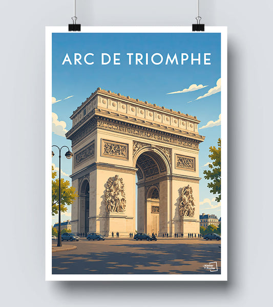 Affiche Arc de triomphe de l Étoile