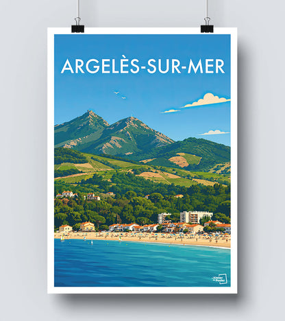 Affiche Argelès sur Mer
