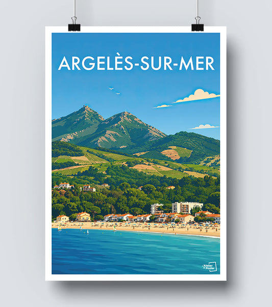 Affiche Argelès sur Mer