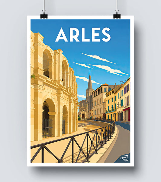 Affiche Arles