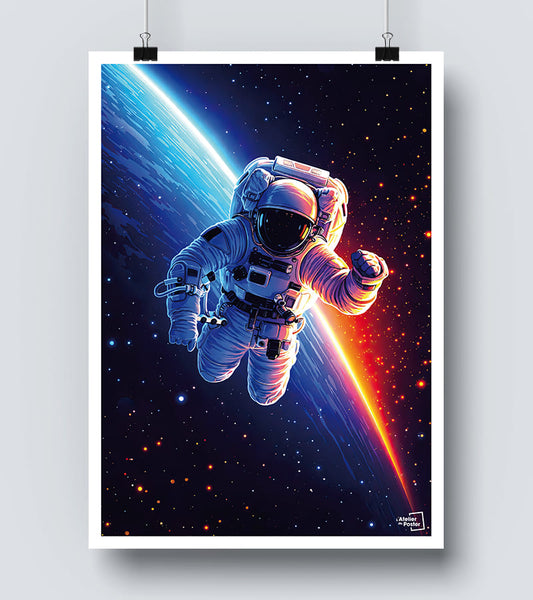 Affiche Astronaute