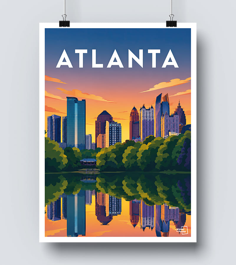 Affiche Atlanta