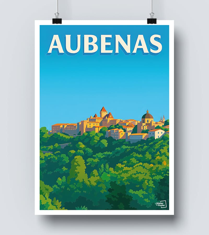 Affiche Aubenas