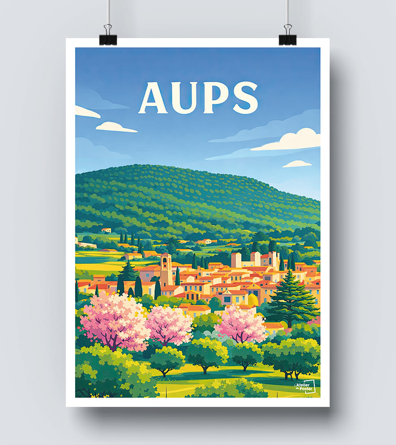 Affiche Aups