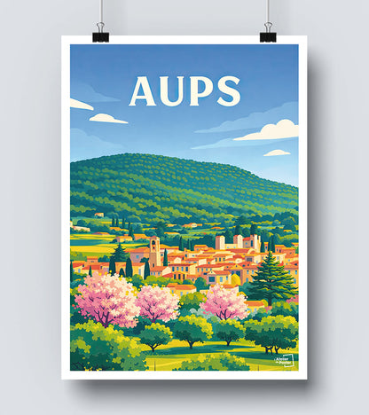 Affiche Aups